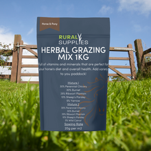 Load image into Gallery viewer, 1KG Herbal seed mixture for Horse paddocks