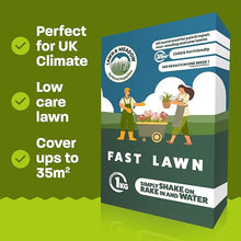 Load image into Gallery viewer, 1KG Boxed Grass Seed for Fast Growing and Hard Wearing Lawns