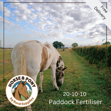 Load image into Gallery viewer, Paddock Fertiliser for Horse Pastures Grazing 20-10-10 NPK
