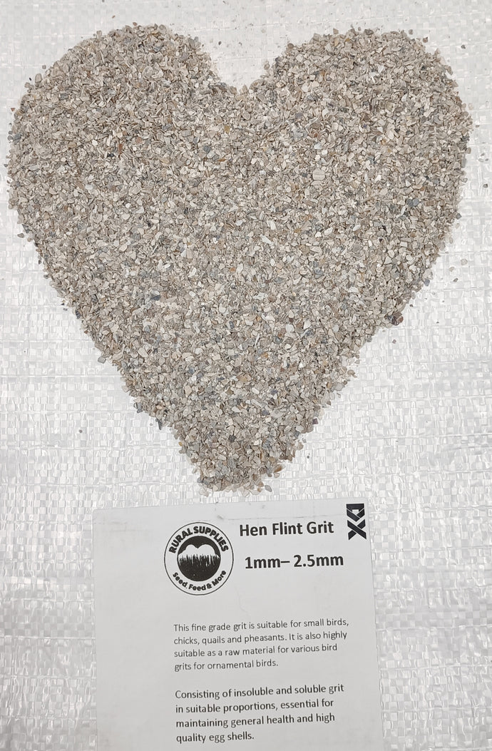 Hen Flint Grit ¦ 1-2.5mm & 4-7mm