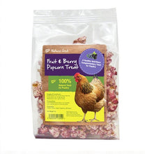 Load image into Gallery viewer, Popcorn for Chickens!¦ Natural Treat¦ Fruit Flavour¦ Enrichment¦Boredom Buster
