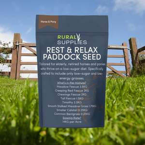 Rest & Relax Paddock Seed ¦ Retired Good Doers ¦ Low Sugar, Starch & Energy