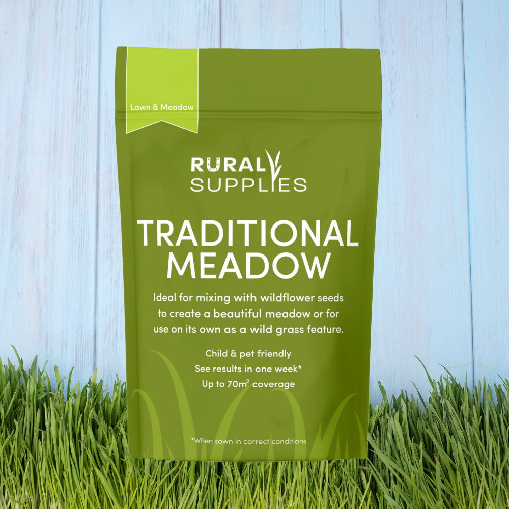 Traditional Meadow Grass Seed bag
