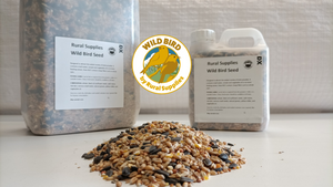 Wild Bird Seed Mix in Reusable Container