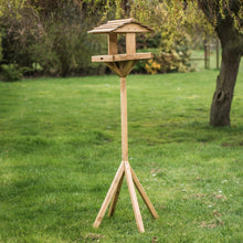 Load image into Gallery viewer, Traditional Wooden Bird Table
