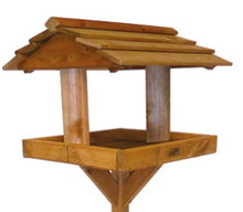 Load image into Gallery viewer, Traditional Wooden Bird Table
