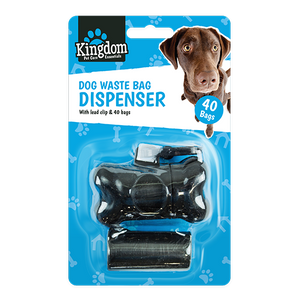 Poo Bags (40) and Dispenser