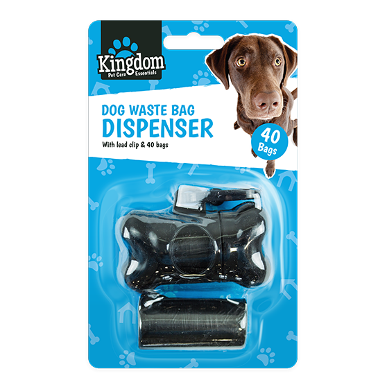 Poo Bags (40) and Dispenser